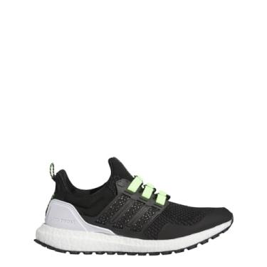 Imagem de adidas Tênis unissex adulto Ultraboost 1.0 Stealth, Preto/Preto/Limão Lúcido, 6.5 Women/5.5 Men