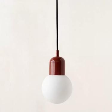 Imagem de Lustre Pequeno Pendente De Vidro Leitoso Luminária De Teto Moderna Luminária De Teto Pendurada Nordic Green Island Light Sobre Pia De Cozinha Mini Lustre De Bola Branca Fosca Para Quarto Sal