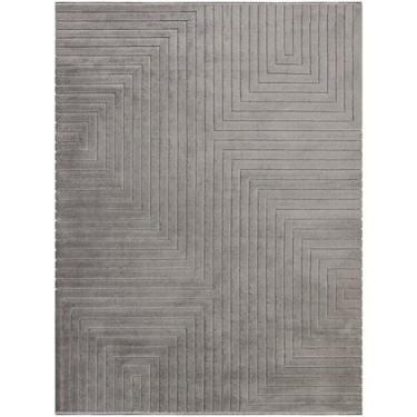 Imagem de Tapete 150x200 Movimentos Ortagonais Cromio Tapete São Carlos - Tapete