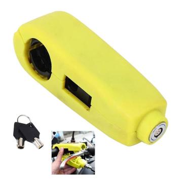 Imagem de Trava de Moto Manete Guidao Manopla Freio Acelerador Embreagem Antifurto Cadeado Bike Bicicleta Motocicleta Resistente