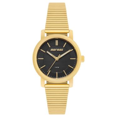 Imagem de Relógio Mormaii Feminino Ref: Mo2036jy/1p Casual Aço Dourado