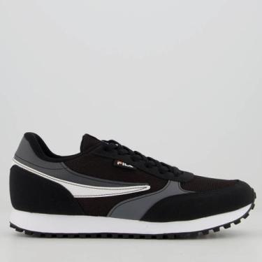 Imagem de Tênis Fila Renno Classic Cinza e Branco, 40