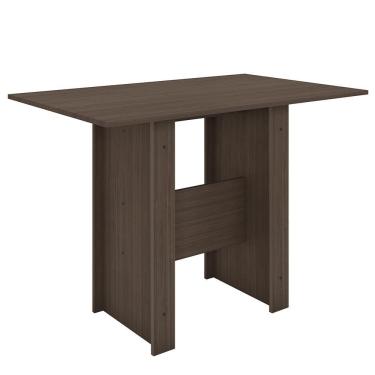 Imagem de Mesa De Jantar Sala Milano 4 Lugares 108 X 68 Cm Amendoa