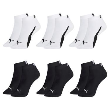 Imagem de Kit 6 Pares De Meias Puma Sapatilha Esportiva Masculina