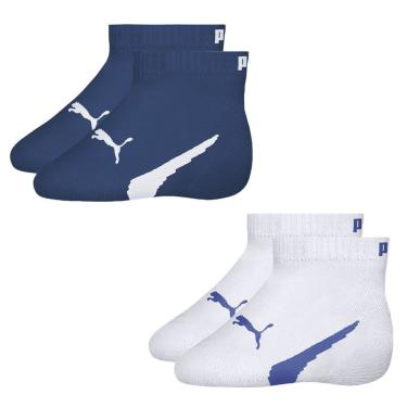 Imagem de Kit 2 Pares De Meias Puma Sapatilha Bebê