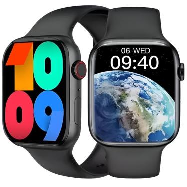 Imagem de Smart Watch W29 Pro Series 9 47mm Gps Nfc Relogio Inteligente Original Microwear Android iOS-Unissex