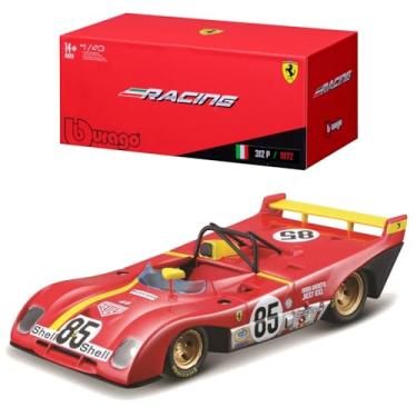 Imagem de Burago MINIATURA 1/43 1972 FERRARI 312 P RACING, Vermelho