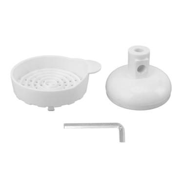 Imagem de Espremedor manual de laranja, placa de pressão de cabeça chata, material ABS durável, espremedor manual para espremedor de limão, peças de espremedor de limão, colocação estável de frutas, extração