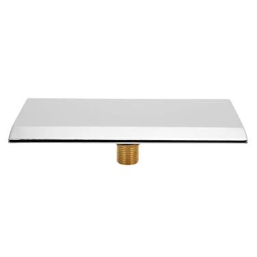 Imagem de HEEPDD Torneira de Bico Em Cascata, G1/2 Thread Montada na Parede Cachoeira de Banheira Cromo Banheira Banheiro Banheiro Spa Piscina para Piscina de