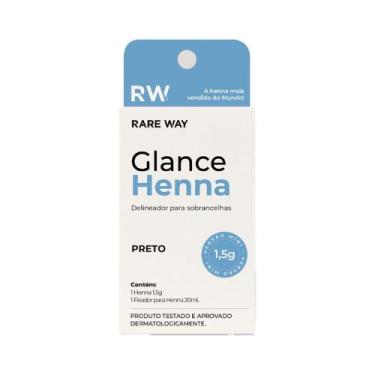 Imagem de Henna Rare Way Glance Mini Preto 1,5g