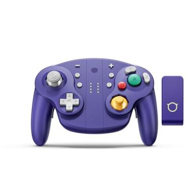 Imagem de NYXI Wizard 2 Gamecube Switch Controller, TMR Hall Joystick Wireless Joy-Pad, Adjustable Triggers, NFC, Programmable Buttons, 6-Axis Gyro, HD Rumble for Switch/Gamecube/Wii/PC
