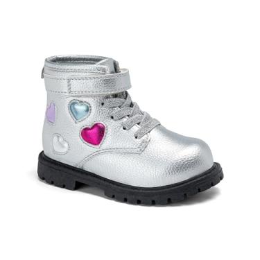 Imagem de carter's Bota infantil unissex Odesa Fashion, Prata, 17