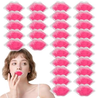 Imagem de Máscaras labiais Soulagers Gel Ice Pack para preenchimento labial após