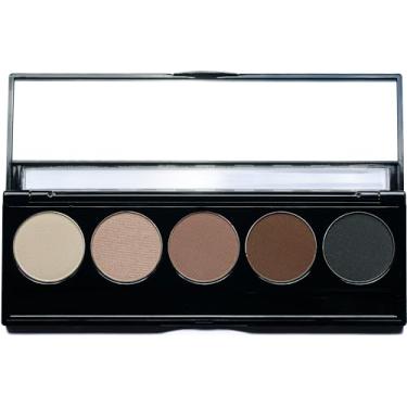 Imagem de Pure Ziva Paleta De Sombras Veganas Matte Com Tom Quente, Neutras E Brilhantes; Livre Talco Parabenos