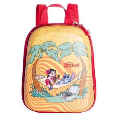 Imagem de Mochila De Costas P Infantil Stitch Disney Max Toy, Stitch Tropical