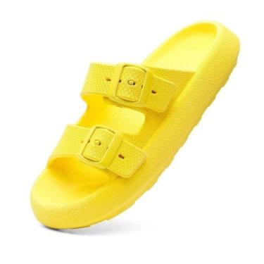 Imagem de Chinelo Nuvem Slide Feminino Fivela Com Regulagem Sola Microexpandida Confortavel e Resistente