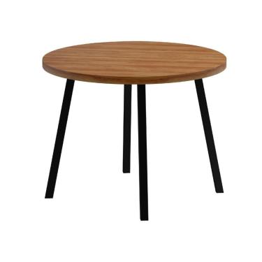 Imagem de Mesa De Jantar 4 Lug Redonda 99cm Stellar Carraro Nog Pre