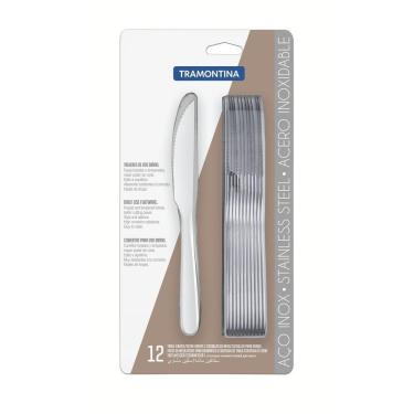 Imagem de Conjunto De Facas Para Churrasco Angra Tramontina Aço Inox 12 Peças Tramontina