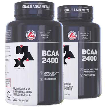 Imagem de 2x Bcaa 100 Cáps Kit Grow Thiso Soldier Combo Max Titanium