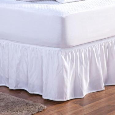 Imagem de Saia de Cama Box Universal Solteiro Casal Queen King - Danny Enxovais,