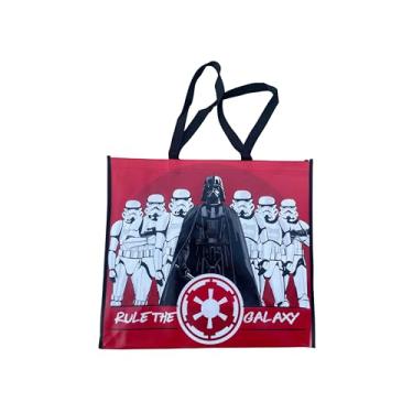 Imagem de Legacy Licensing Partners Sacola reutilizável gigante colecionável Star Wars com Darth Vader e Storm Troopers 66 cm