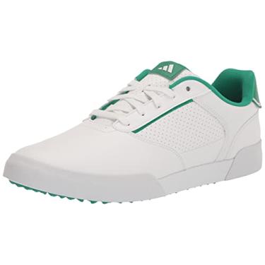 Imagem de adidas Tênis masculino Retrocross, Ftwr Branco/Verde Coral/Fusão Coral, 11