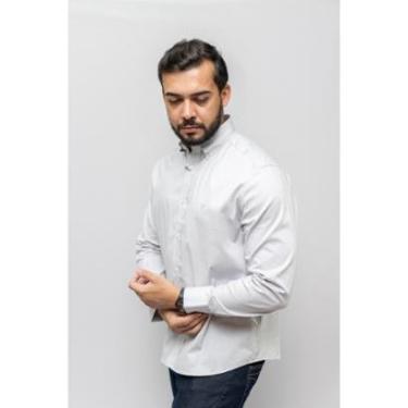 Imagem de Camisa Ellus Oxford Classic Manga Longa Tamanho:M;Cor:;Gênero:Masculina-Masculino