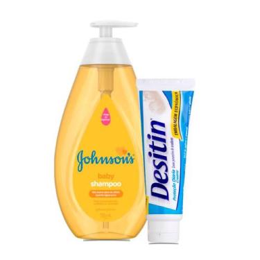 Imagem de Shampoo Regular Johnsons Baby 750 ml + 1Cremes Preventivos de Assadura