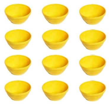 Imagem de Conjunto De Sopeira Cheff Vemplast P 250Ml 12 Peças Amarelo