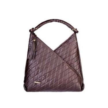 Imagem de Bolsa de ombro em couro matelassê Carmen-Feminino