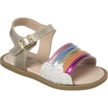 Imagem de Sandália Infantil Ortopasso Flowers Eco Menina Colorido-Feminino