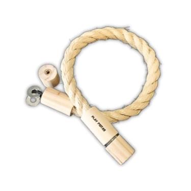 Imagem de Poleiro Flexível com corda de Sisal. 50cm de corda. Com Fixador.