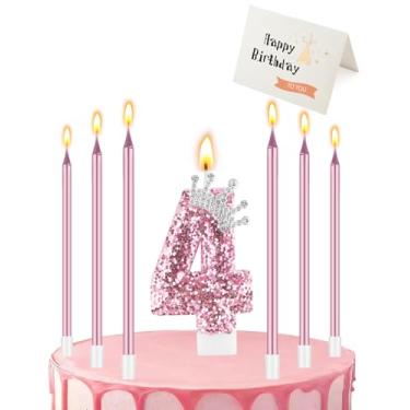 Imagem de Velas de aniversário, (número 4)