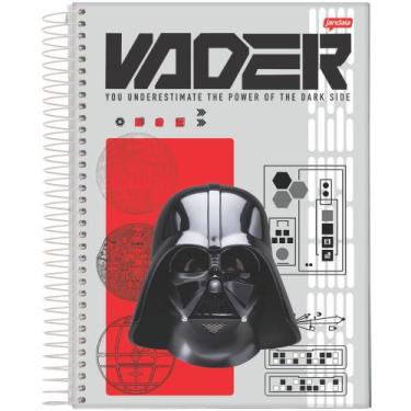 Imagem de Caderno Espiral (GRANDE) Star Wars 10 Matérias 160 Folhas Capa Dura - 