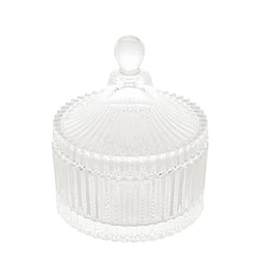 Imagem de LYOR - Potiche Decorativo de Cristal Ecológico (Livre de Chumbo) Carrossel 6,9X6,7X9,2Cm