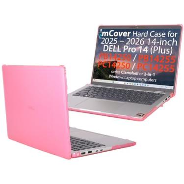 Imagem de mCover A capa é compatível apenas com Windows PC Dell Pro 14 Plus PB14250 PB14255 e Pro 14 PC14250 PC14255 de 14 polegadas (não serve para nenhum outro modelo Dell) - Rosa