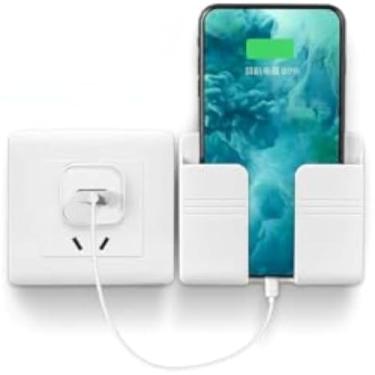 Imagem de Suporte De Parede Porta Celular Multiuso Adesivo Universal