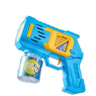 Imagem de Lança Bolhas De Sabão água Brinquedo 50ml Brinquedo De Bolha Bolinhas Automático Azul