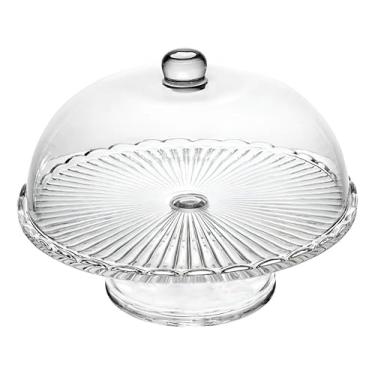 Imagem de Suporte de vidro para bolo com tampa
