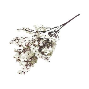 Imagem de Flores Artificiais De Gypsophila De Seda Rosa 30CM Pequenos Ramos 5 Ha