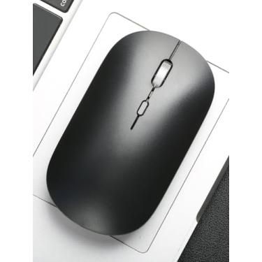 Imagem de Mouse sem fio, nano receptor USB, bateria de longa duração, leve e portátil, mouse de 4 botões, para laptop, PC, Chromebook, Mac.
