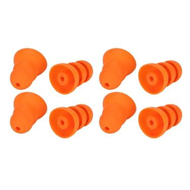 Imagem de SPYMINNPOO Pontas de Fone de Ouvido de Silicone Premium para Se215 Se535 Se846, Tampões de Ouvido de Substituição de 8 Unidades Com Design Ergonômico para Maior Conforto, Ideal para Frequentadores de Concertos