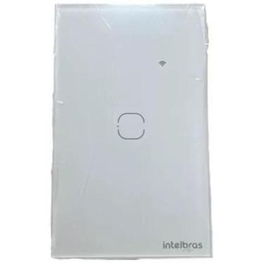 Imagem de Painel Frontal Interruptor Smart Ews 1001 Intelbras Branco.