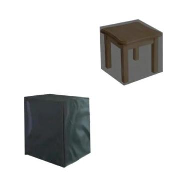 Imagem de Capa Para Cadeira De Pátio Empilhável E Impermeável De Alta Resistênci