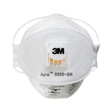 Imagem de Máscara 3m Aura 9322br Pff2 N95 Respirador Com válvula