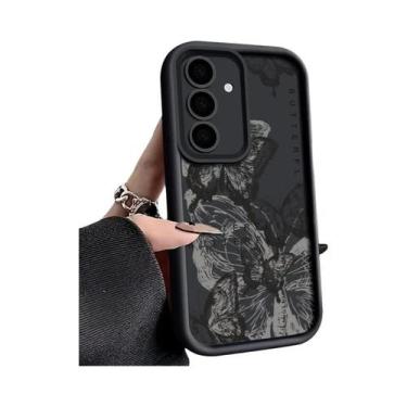 Imagem de Capa De Telefone TPU Butterfly Ink Para Samsung Galaxy S25 S24 S23 S22
