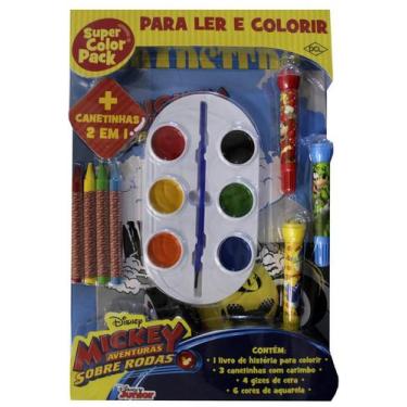 Imagem de Livro - Disney - Super Color Pack - Mickey - Editora DCL