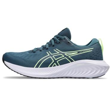 Imagem de ASICS Tênis de corrida feminino Gel-Excite 10, Azul magnético/amarelo iluminado, 35
