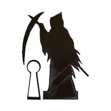 Imagem de Suporte De Vela De Metal Para Halloween, Refletor De Sombra, Decoração