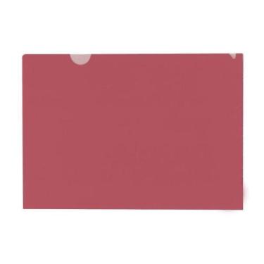 Imagem de Pasta L Ofício Acp Vermelho 23x33cm 10U, Pasta L ofício plástica color